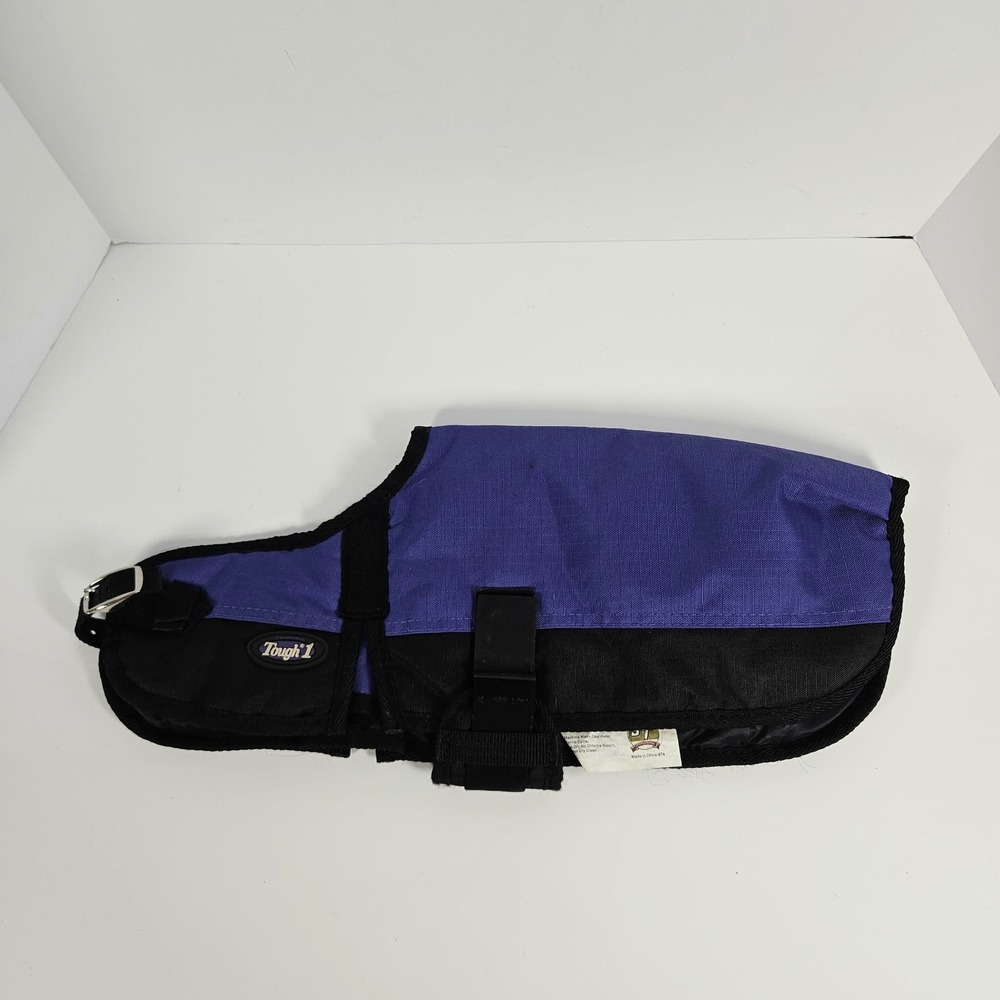 Tough 1 Dog Blanket 20" Large Blanket Purple Black Ripstop 20 Inch